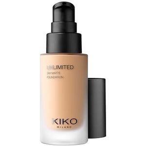 KIKO Milano Unlimited 24H Matte Foundation 4 WG, Langhoudende Matte Vloeibare Foundation Die Tot 24 Uur Lang Blijft Zitten