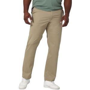 Lee Men's Big & Tall Performance Series Extreme Comfort Pant, Original Khaki, 58W x 30L