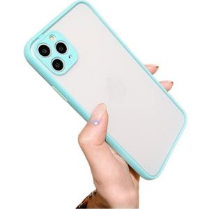 DUDUXI [Silicone, schokbestendig, dun, dun], ontworpen voor iPhone 14 Plus 6,7 inch met camerabescherming, dunne siliconen hoes met schokbescherming, flexibele TPU-krasbestendige bumperhoes, dik rood