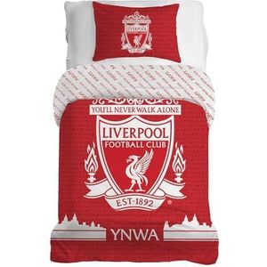 Liverpool FC - Dekbedovertrekset - Rood - Inclusief Kussensloop