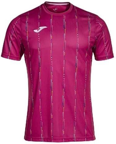 Sportshirt - Korte Mouwen - Veelkleurige Patronen - Polyester