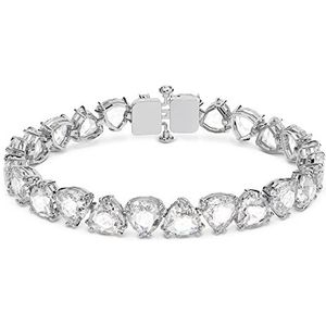 Swarovski Millenia armband, Trilliant-slijpvorm, Wit, Rodium toplaag