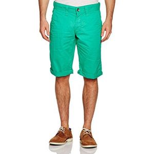 edc by ESPRIT Heren Shorts in Chino stijl 044CC2C004, groen (Radiant Green 307), 29W