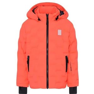 LEGO jongens jas, neon red, 164 cm