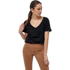 Desires Dannon T-shirt voor dames, Zwart, XS