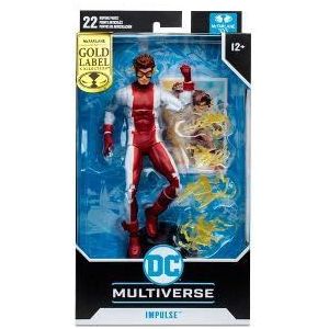 Bandai McFarlane actiefiguur DC Multiverse Flash War, Impulse (Gold Label), meerkleurig TM17017
