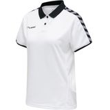 Hummel - Authentic Functional - Poloshirt - Zwart - Gemaakt van Gestructureerd Polyester Jersey