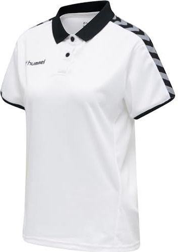 Hummel - Authentic Functional - Poloshirt - Zwart - Gemaakt van Gestructureerd Polyester Jersey