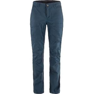 FJALLRAVEN 14200142-560 Abisko Hybrid Trail Broek W Sportbroek Dames Navy Maat 48/S