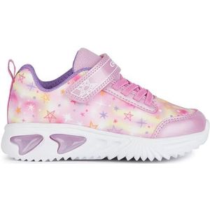 Geox J Assister Girl B Sneakers, roze/fuchsia, 29 EU, roze Fuchsia, 29 EU