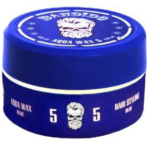 Bandido Aqua Hair Wax Nr.5 | 150 ml | Haarwax | Haarstyling wax heren | Haargel | Gel Wax met kauwgom geur