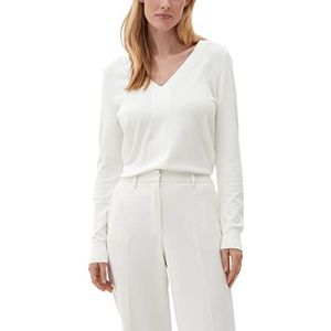 s.Oliver BLACK LABEL Gebreide damestrui, wit, 38