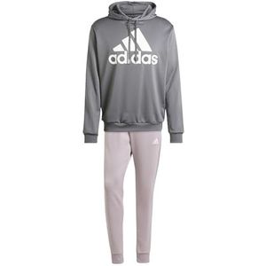 adidas Heren Sportswear French Terry Hooded Track Suit, grey five, S
