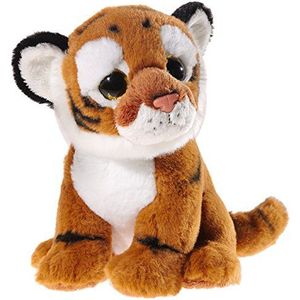 Heunec 235670 pluche dier, tijger, lichtbruin met strepen