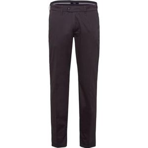 Eurex by Brax Heren John Tt Thermo Cotton, Flatfront broek, Herringbone Grey, 48