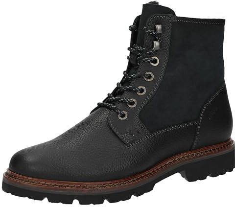 SIOUX - Adalrik-702 - Veterboots - Zwart