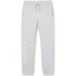 Replay Casual broek voor meisjes, SG9361, M04 grijs gemêleerd, 6A, M04 grijs melange., 6 Jaar