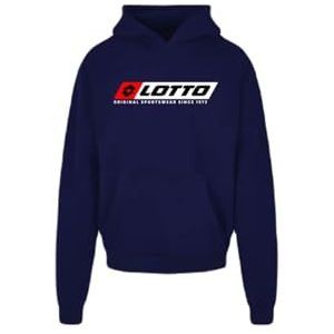 LOTTO Sweatshirt met capuchon voor heren, Blauw, XL