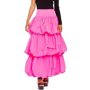 CHAOUICHE Balone-rok, roze, maat M, dames, Roze, M