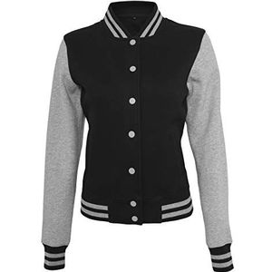 Build Your Brand Dames Sweat College Jacket, damesjack, verkrijgbaar in vele verschillende kleuren, maten XS tot XL
