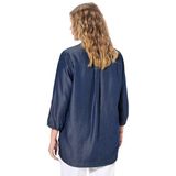 Ulla Popken - Jeanstunik - Blauw - Grote Maten - Dames