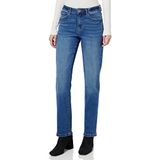 Vila Dames VIALICE JO MBD RW Straight SU-NOOS jeans, medium blue denim, 36/32, blauw (medium blue denim), 36W x 32L