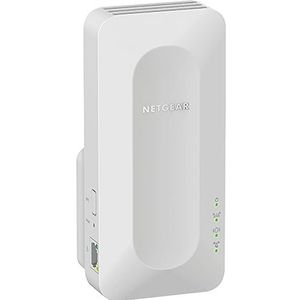 NETGEAR WiFi 6 Mesh Range Extender (EAX12) - Dekking tot maximaal 75 m² en meer dan 15 apparaten, met AX1600 dual-band draadloze signaalversterker en -repeater (tot een snelheid van 1,6 Gbps), WPA3-beveiliging, Smart Roaming