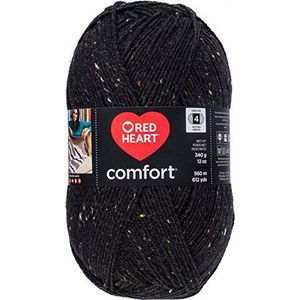 Red Heart Comfort Garen-Zwart Vlek
