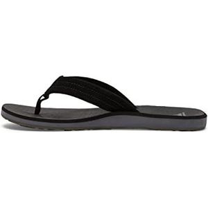 Quiksilver Carver Suede Core sandalen voor heren, Black 1, 41 EU