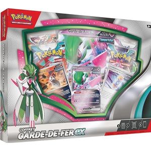 Pokémon TCG: Garde-de-Fer-ex Box (1 glanzende promokaart, 1 glanzende grootformaatkaart en 4 boosters)