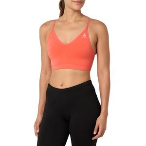 ODLO Sportbeha, zacht, naadloos, beha, oranje, XS, dames, Oranje, XS