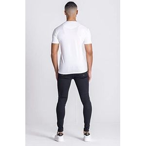 Gianni Kavanagh White Ego Tee T-shirt voor heren, Wit, S