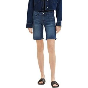 TOM TAILOR bermuda jeans shorts dames 1035746,10282 - Dark Stone Wash Denim,27