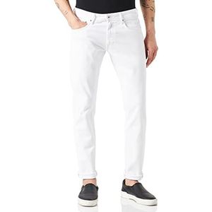 Pepe Jeans Stanley Jeans voor heren, Wit (Denim-ta2), 33W / 32L