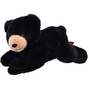 Wild Republic EcoKins Mini zwarte beer knuffeldier 8 inch, milieuvriendelijke geschenken voor kinderen, pluche speelgoed, handgemaakt met 7 gerecyclede plastic waterflessen