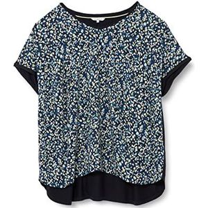 TRIANGLE Dames T-shirts, korte mouwen, blauw, 50 NL