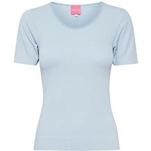 THEJOGGCONCEPT Dames L/s T-shirt, 144115/Cashmere Blue, L/XL