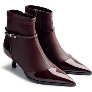 Gioseppo - Caspian - Enkellaarsjes - Met Lage Kittenhak - Zwart