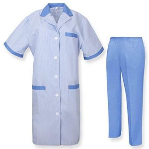MISEMIYA - sanitaire pyjama's, uniseks, sanitaire uniformen, medische uniformen, 817-8312, L, laboratoriummantel T8162-4 Celets, Bata Laboratorio T8162-4 Celetes, L