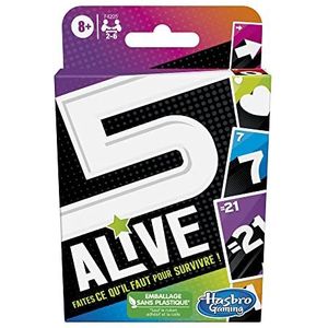 5 Alive kaartspel, kinderspel, leuk gezinsspel vanaf 8 jaar, kaartspel voor 2 tot 6 spelers (French Version)