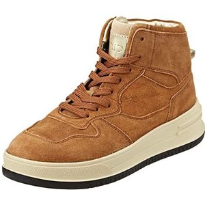 HIP Shoe Style for Women HIP Donna D1786 Sneakers voor dames, halfbruin platina