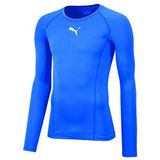 PUMA heren Performance T-shirt Liga Baselayer Tee Ls, Electric Blue Lemonade, 52-54