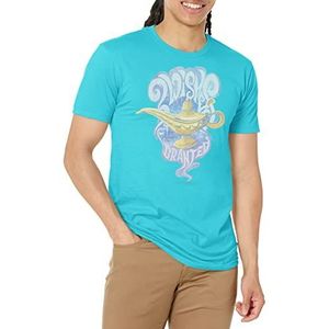 Little Big Disney Aladdin Live Action Wishes granted T-shirt met korte mouwen voor meisjes, Tahiti-blauw, groot, Tahiti Blue, L, Tahiti blauw, L, Tahiti blauw, L
