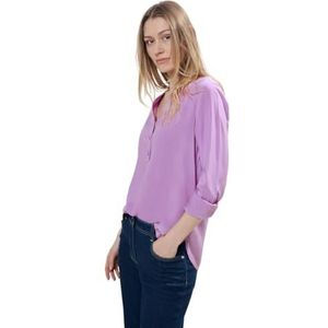 Cecil Dames Solid Blouse, Sportief lilac, XL