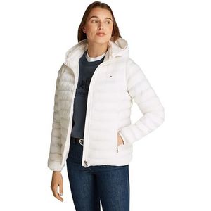 Tommy Hilfiger Dames Lw Gewatteerde Global Stripe Jacket, Oud Wit, XXS