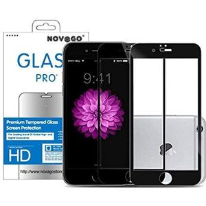 Novago displaybeschermfolie voor iPhone 6 Plus, iPhone 6S Plus (5,5 inch), 2 stuks