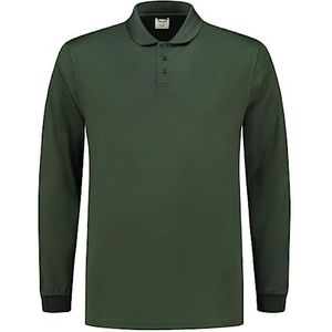 Tricorp Workwear 202005 Poloshirt met UV-bescherming, lange mouwen, 50% polyester/50% polyester, CoolDry, 180 g/m², marineblauw, maat XS