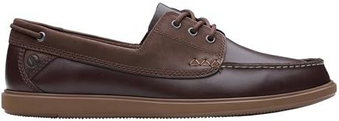 Clarks Bratton bootschoenen voor heren, donkerbruin, maat 36 EU, donkerbruin, 42.5 EU