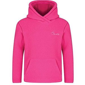 Dare2B Kids Recast Zwaargewicht Borg Fleece met capuchon - Cyber Pink, 13 jaar