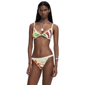Desigual Swim_Belice Bottom, 1001 Raw, S, Wit, S